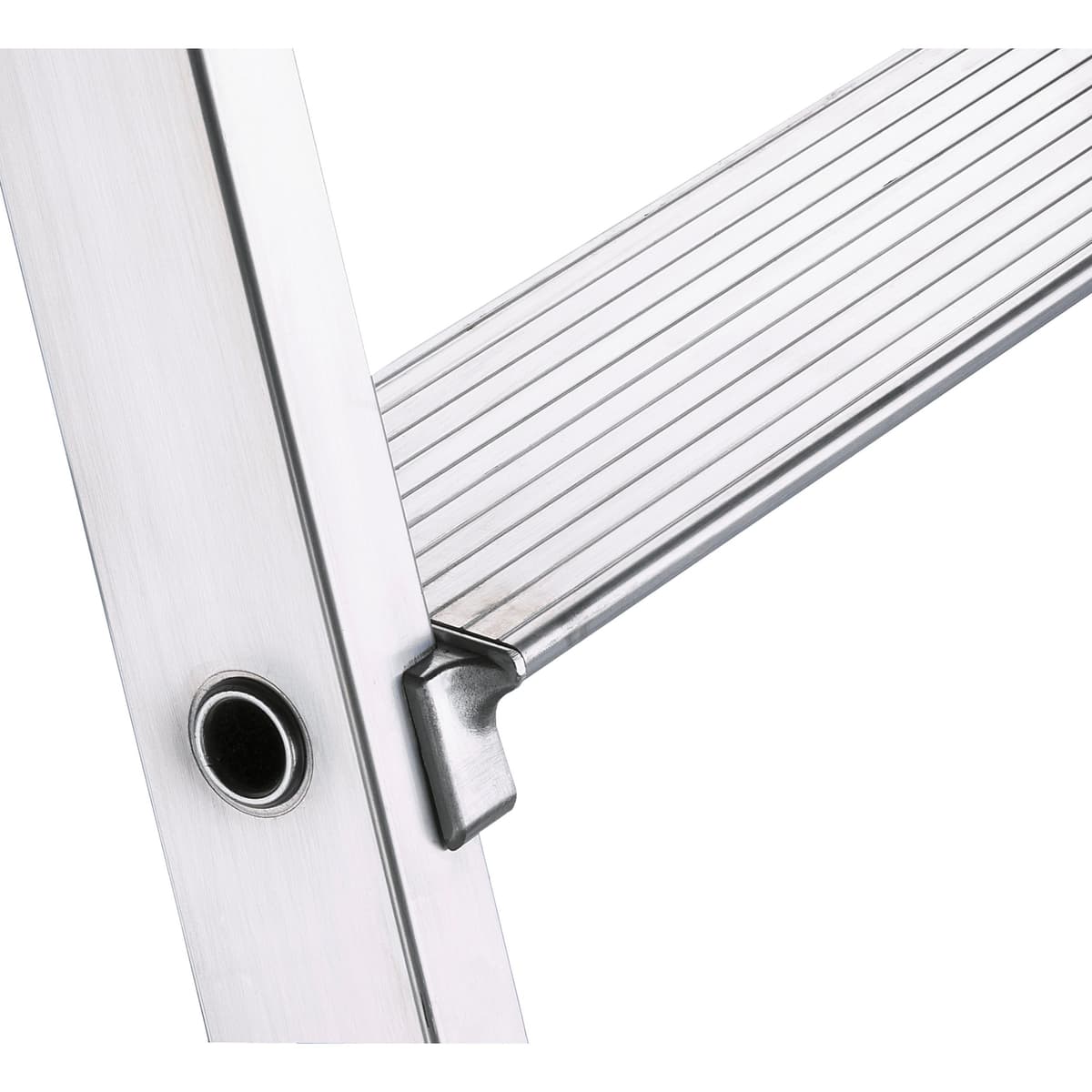 Стремянка с завальцованными ступенями Zarges Nova S 6 ступеней 42456