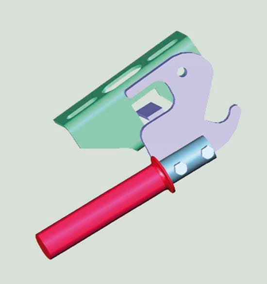 Быстрооткрывающийся затвор Zarges 47105