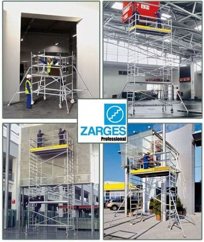 Детали и комплектующие для вышек Zarges