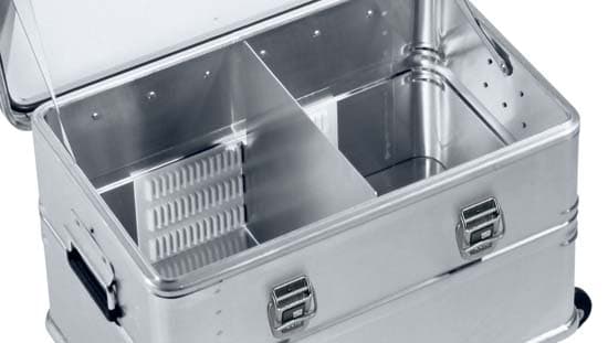 Комплект регулируемых алюминиевых перегородок Zarges 346х215 мм 40864