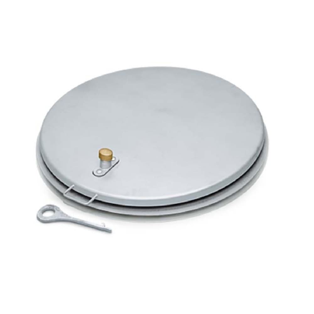 Крышка колодца стальная оцинкованная круглая с изоляцией Zarges для колодца ⌀ 625 мм 47162