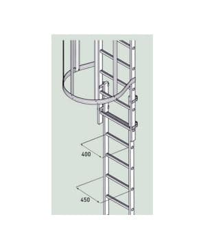 Лестница аварийного спуска Zarges 42448