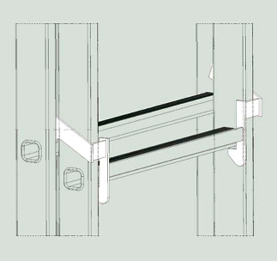 Лестница аварийного спуска Zarges 42448