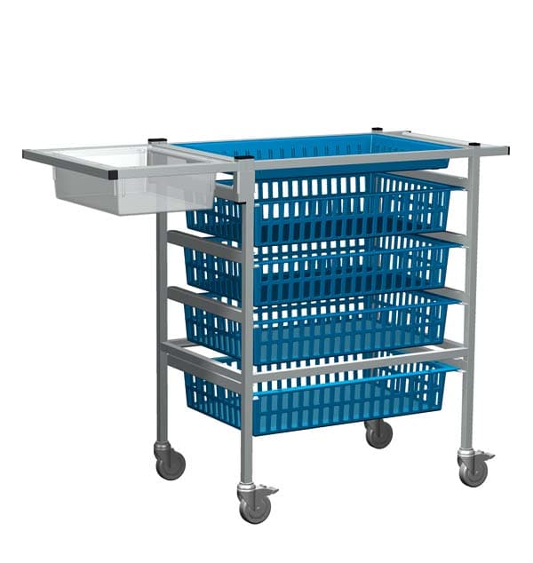 Многофункциональная тележка, фиксированные направляющие - 46090