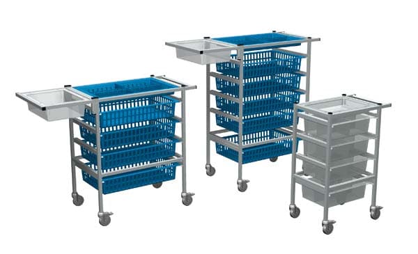 Многофункциональная тележка с фиксированными направляющими 351529