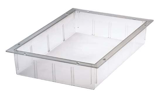 Модульная корзина PC прозрачный Zarges 600х400х100 мм 46203