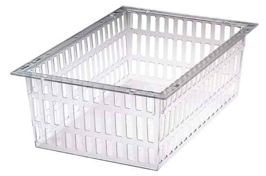 Модульная корзина PC прозрачная Zarges 600х400х200 мм 46001