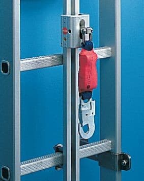 Настенная лестница Zarges 10 ступеней алюминий 42241