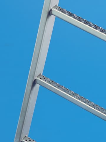 Настенная лестница Zarges 13 ступеней нержавеющая сталь 44242