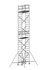 Складная вышка Zarges MultiTower 1T площадка 0,6х1,8 м., высота 8,4 м. 52083