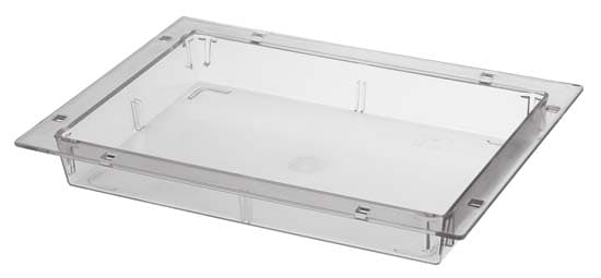 Низкий лоток из ПК Zarges 300х400х100 мм 46003