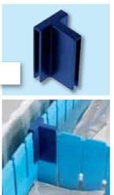 Поперечный разделитель ABS для модульных корзин Zarges 46030