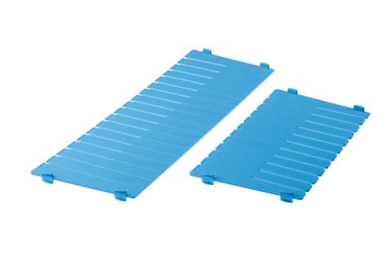 Продольный разделитель ABS для модульных корзин Zarges 600х200 мм 46027