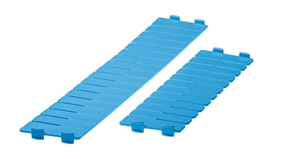 Продольный разделитель ABS для модульных корзин Zarges 600х100 мм 46029