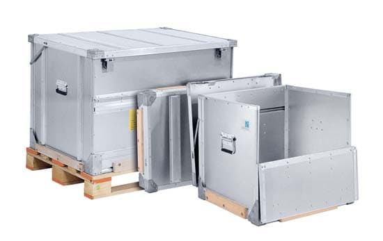 Складной ящик Zarges Retour для штучного груза 45070