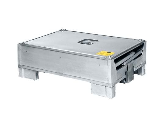 Складной ящик Zarges Retour с вкладышами 45076