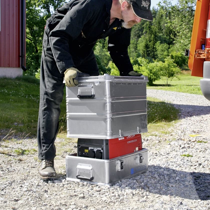 Ящик Zarges K 470 Plus бак с крышкой верхняя секция 40502