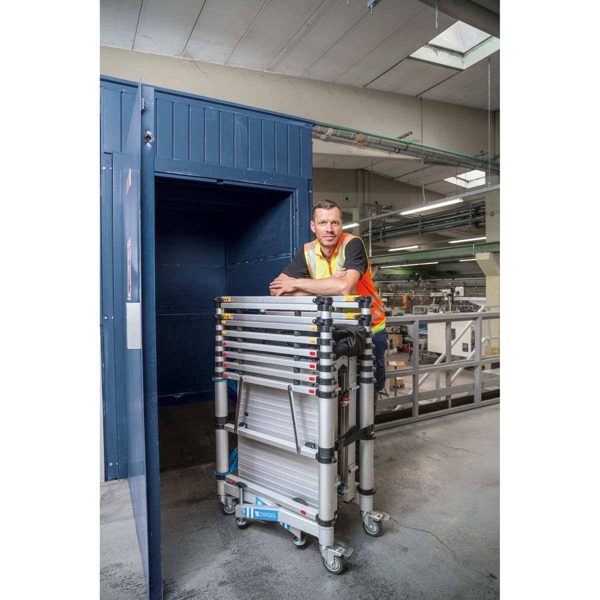 Телескопическая вышка-тура Zarges Teletower 1T 140387