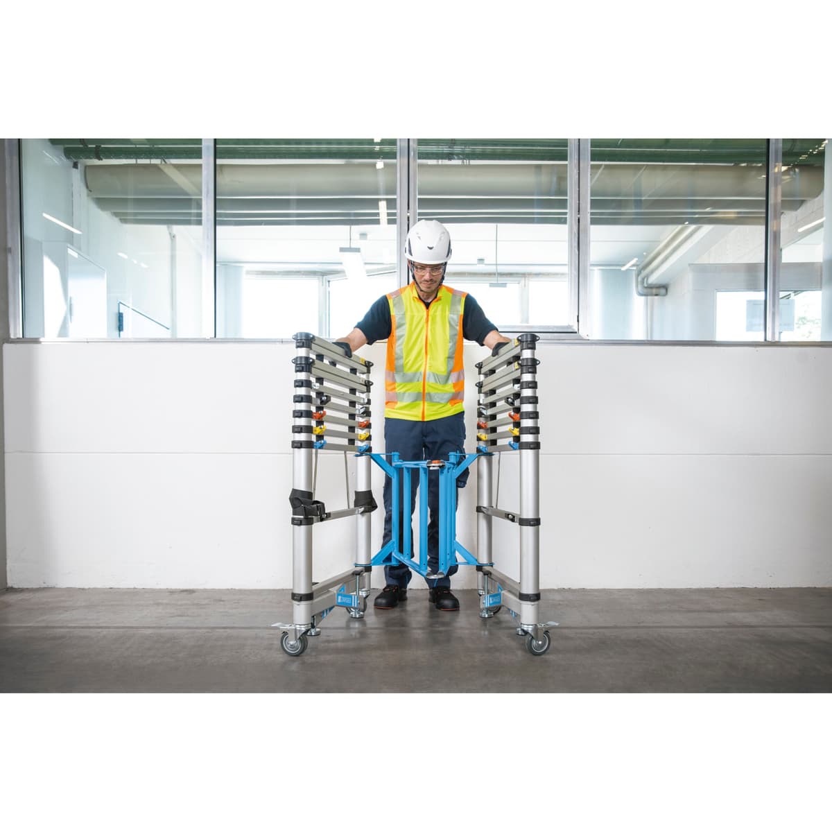 Телескопическая вышка-тура Zarges Teletower 1T 140387