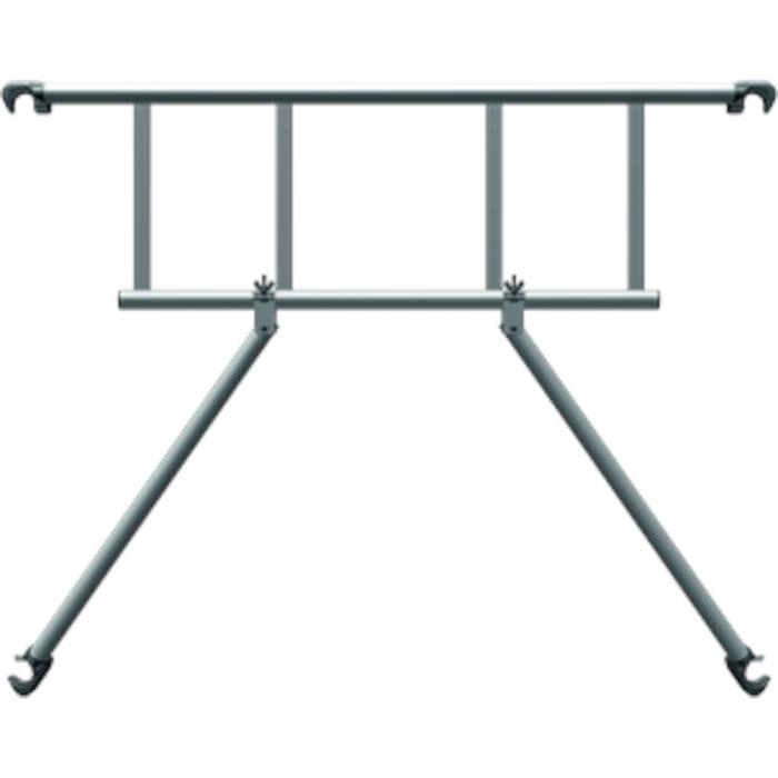 Заходящие вперед перила Zarges длина 2,5 м 42838