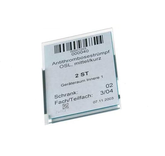 Клейкие этикетки Zarges красные 46224