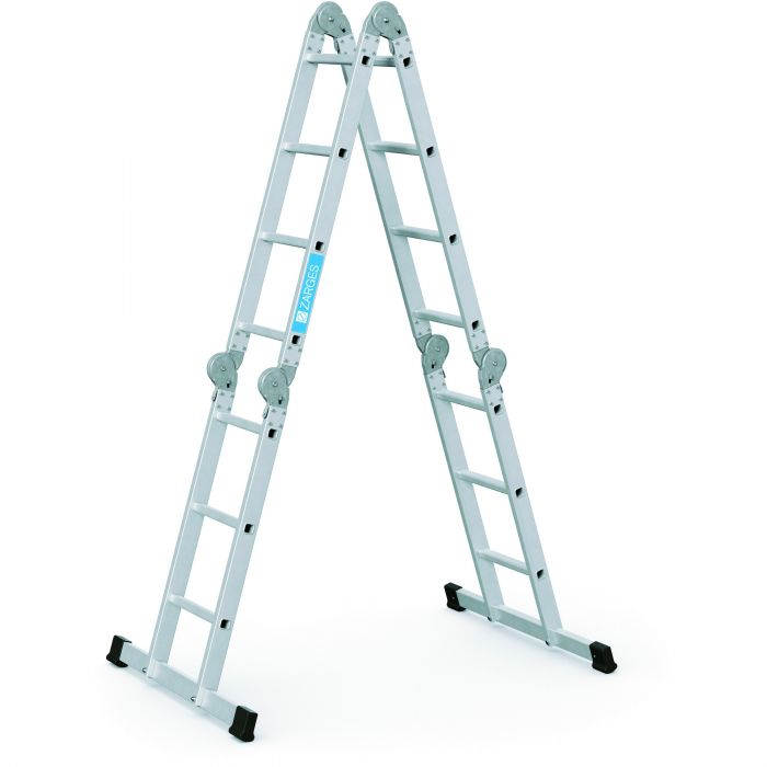 Легкая многоцелевая лестница ступени Zarges Multitec M ступени 2x3+2х4 42378