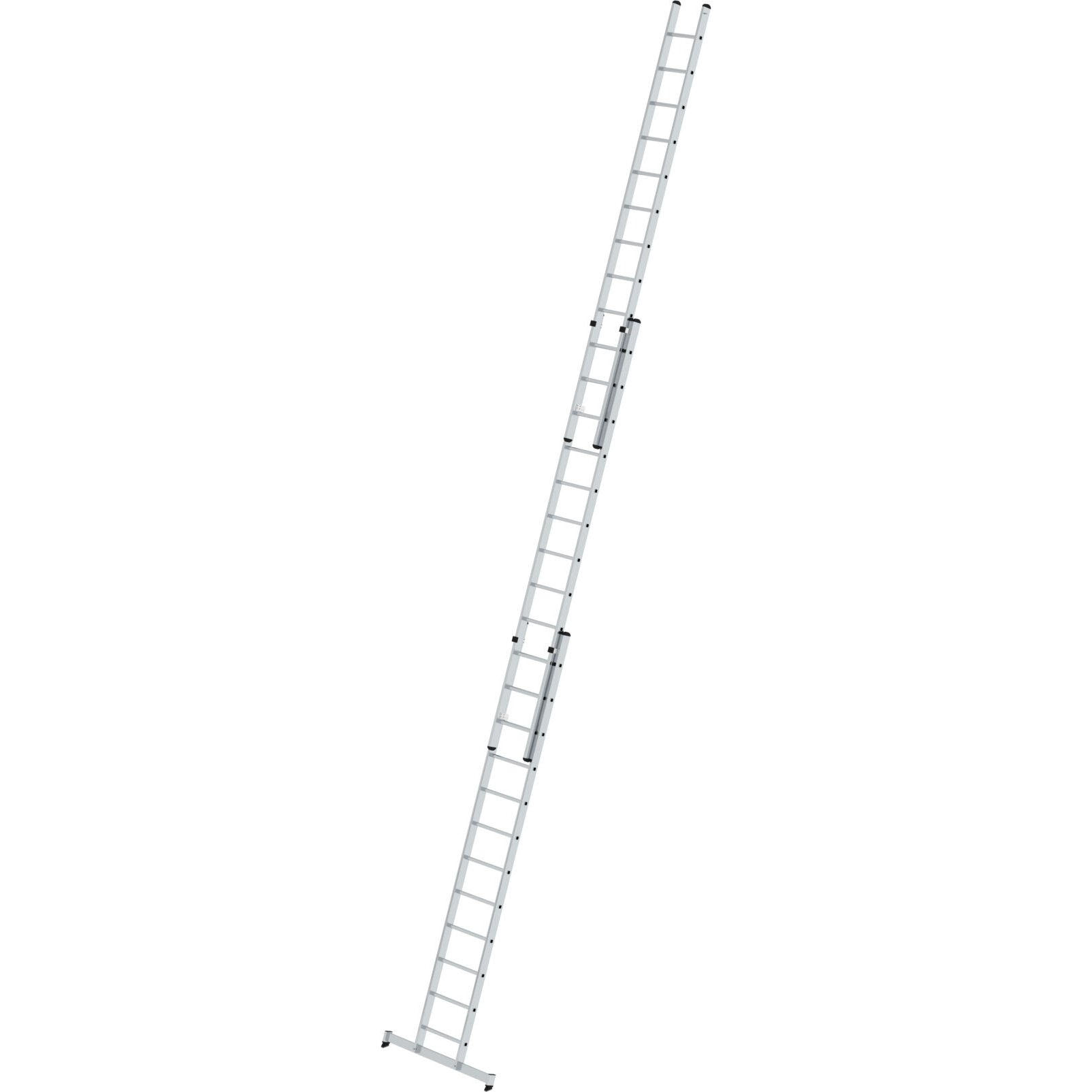 Трехсекционная алюминиевая лестница 3 x 12 со стабилизатором «nivello»® Munk 020612