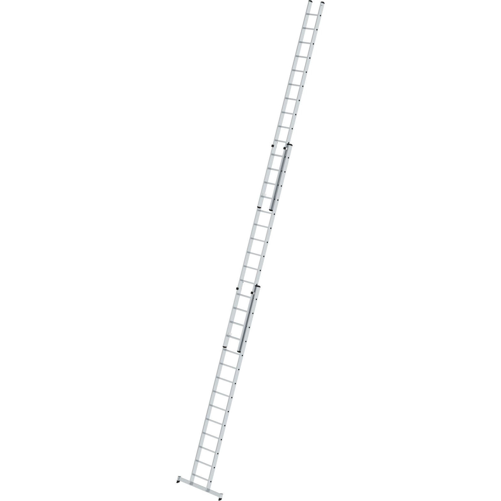 Трехсекционная алюминиевая лестница 3 x 14 со стабилизатором «nivello»® Munk 020614