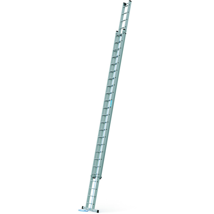 Двухсекционная лестница с тросовой тягой Zarges Skyline 2E ступени 2x24 40210